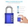 ZHEGE Combination Lock 2 Pack,4 Digit Padlock for Gym, Employee,