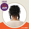 Sensationnel Lulu bun updo hairextensions - unit 1 synthetic 3x3.5