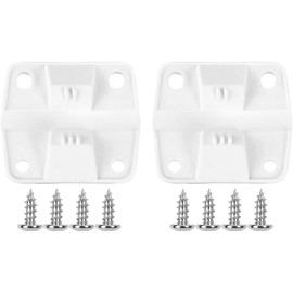 ZKP Coleman Cooler Replacement Plastic Hinges and Screws Set,Fits Most Coleman Coolers, Set of 2 (A)