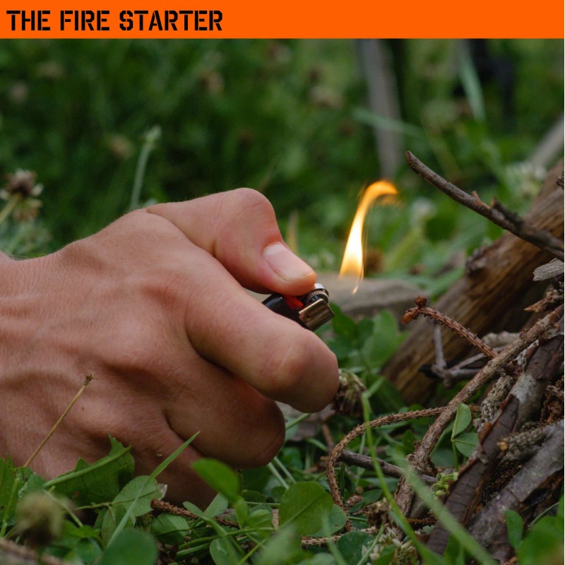 Bushcraft Fire Starter Kit Bushcraft Camping Hiking Survival Emergency Prepper