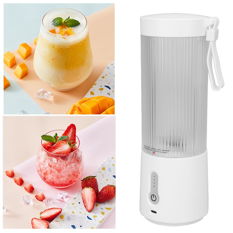 Electric Juicer Cup 450ml 4000mAh Battery USB Charging Handheld Electric