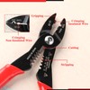 LEONTOOL 4-in-1 Multi Purpose Electricians Pliers with Wire Cutter, Crimper,