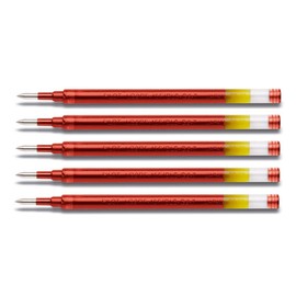 Pilot Gel Pen G2 07 Refill Set of 5 Red