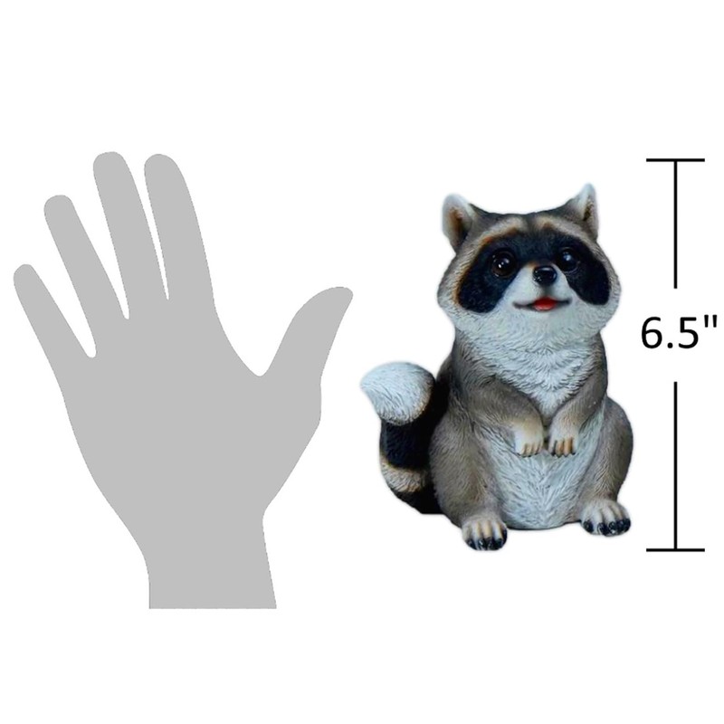 Distinctive Designs 6.25" Begging Raccoon Figurine - Cute Racoon Home