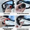 Wzenclave 2 Piezas Espejo Retrovisor Convexo para Punto Ciego para