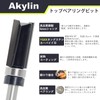 Akylin 9 Piece Trimmer Bit Set, 0.2 inch (6 mm)
