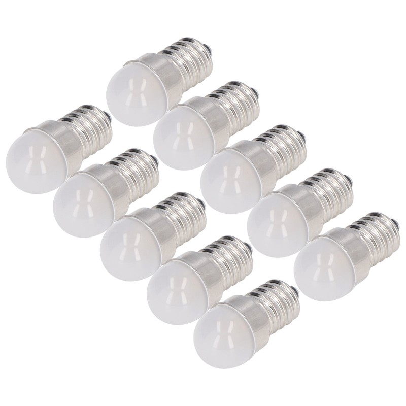 10pcs E14 Bulbs Energy Saving Warm White Light LED Small
