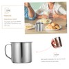 MAGICLULU Boys and Girls Unbreakable Cups Stainless Steel Tea Cups