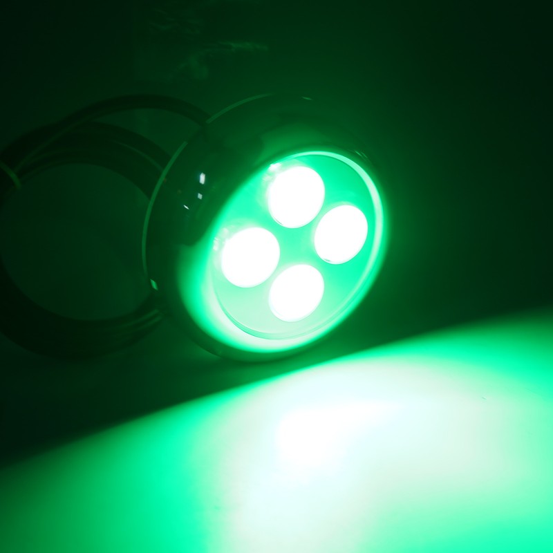 Marine Underwater Light 60° Angle IP68 Waterproof Seawater Interior Dome