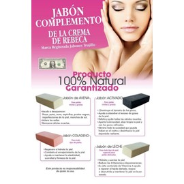 REBECA JABON DE REBECA AVENA 100% ORIGINAL