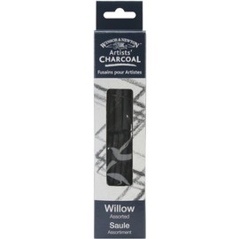 Winsor & Newton Artist Willow Charcoal Sticks 12/Pkg-Assorted