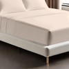 Egyptian Cotton Fitted Sheets 25cm Deep Mattress Pocket 200 Thread