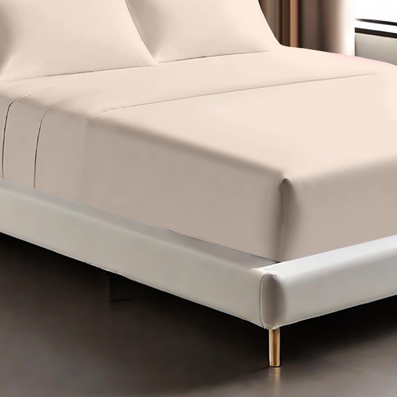 Egyptian Cotton Fitted Sheets 25cm Deep Mattress Pocket 200 Thread