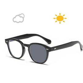 DUHKP Photochromic Nearsighted Distance Glasses Anit UV For Men Women Negative Power Myopia Glasses They are not reading glasses