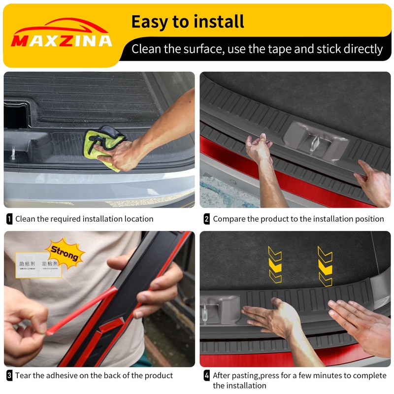 Maxzina Rear Bumper Protector Compatible with 2022-2025 Nissan Pathfinder TPE