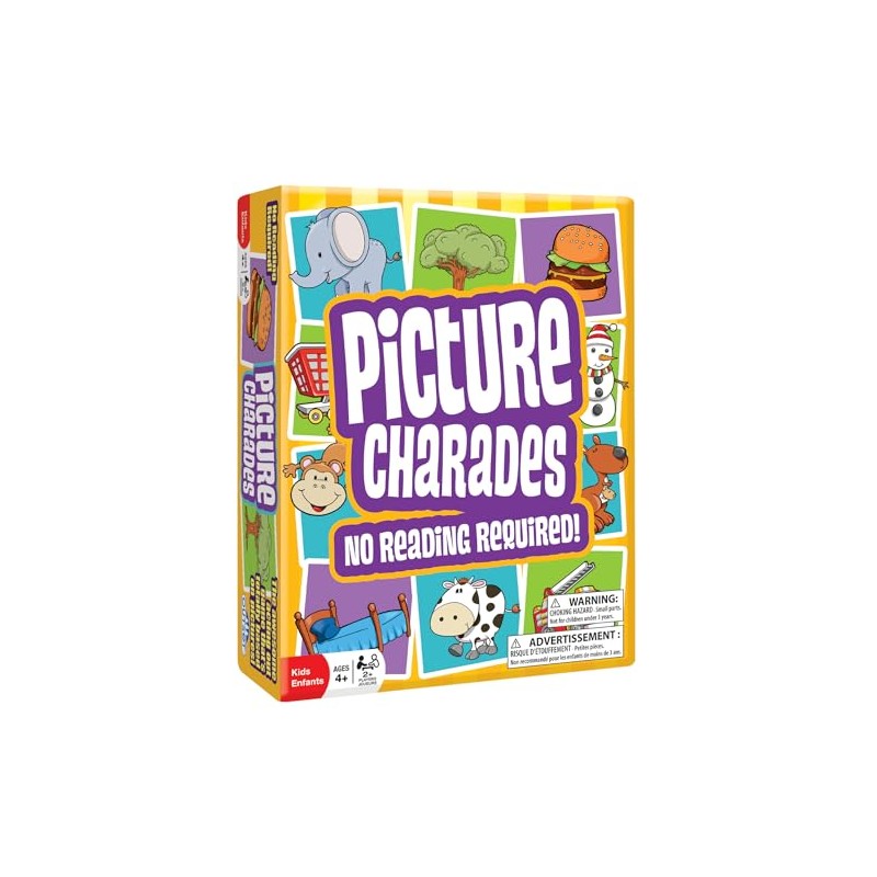 Outset Media Picture Charades for Kids - No Reading Required!
