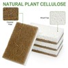 CELOX 6 Pack Coconut Fiber Biodegradable Sponges, Non Scratch Kitchen