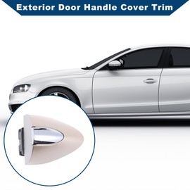 Hihaha Front Right Exterior Door Handle Cover for Buick LaCrosse 2017-2019 for Buick Enclave 2020-2022 No.13597113 Lock Bezel Cover Cap 1 Pcs Gold Tone