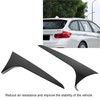 Pair Rear Window Splitter Spoiler Side Wing Cover for 3