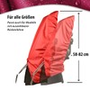 Trockolino Children’s Bike Seat Rain Cover, red