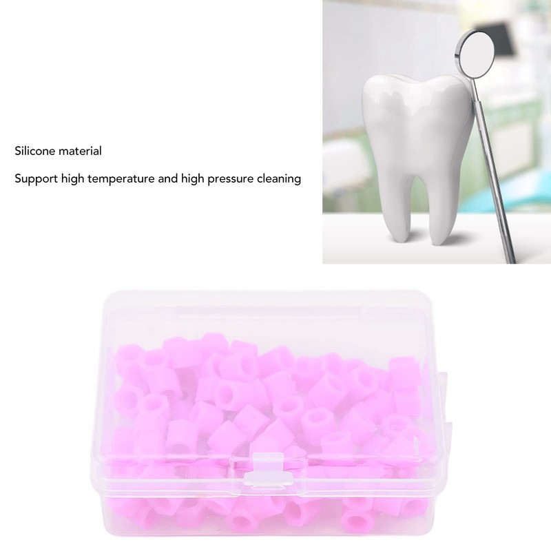Rings, 100pcs Small Silicone Instrument Rings for Marking, Easy to