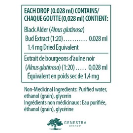 Genestra Brands - Black Alder Bud - Herbal Supplement - 15 ml Liquid