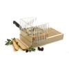 Norpro Bread Slicer with Crumb Catcher Brown .5in/1.25cm