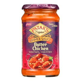 UD_Pataks Simmer Sauce - Butter Chicken Curry - Mild - 15 Oz - Case Of 6