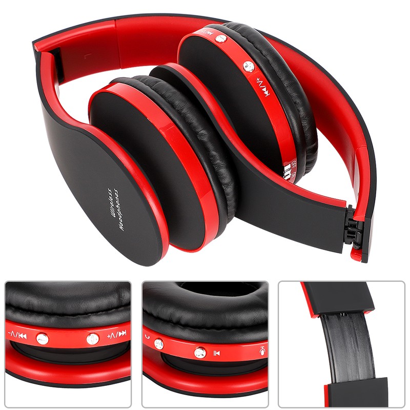 NX-8252 Foldable Bluetooth Headset Wireless Sports Headphone Earphone with Audio