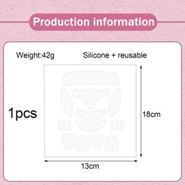 EUYKQNOI Gesichtsfalten Entferner Streifen,16 Stücke Anti Falten Pads Facial Patches Gesichtsfalten Pflaster zum Glätten von Augen Mund oder für Gesicht,Wiederverwendbare Stirn Falten Pads
