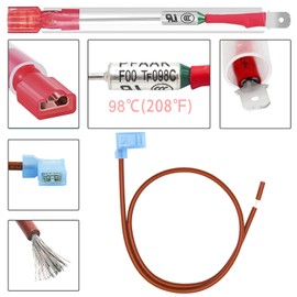 4PCS RV 93866 Water Heater Thermal Cutoff Kit, Replacement OEM Part Thermal Fuse, Toilet Part Mobile Fittings For RV Atwood 91447 93866 Water Heater GCH6-4E GH6-6E G6A-6E GCH6A-7E GCG6A-9E XT Series