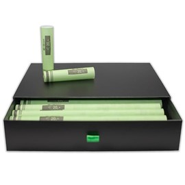 effektivo Euro Paper Coin Tubes for 50 Cent Coins, 208 Pieces in Drawer Box