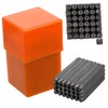 Operitacx 1set Metal Letter Stamping Kit Carbon Steel Alphabet and