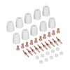 Plasma Electrode Tip Nozzle Cutter Torch Consumables Kit Welding Cutting