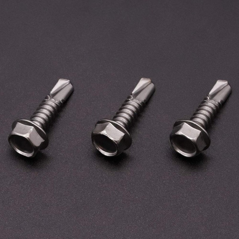 #12 x 3/4" (50 pack) Hex Washer Head Self Drilling