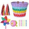 Boltigen Cesta de bicicleta para niñas cesta de bicicleta delantera