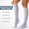 Compression Socks for Women and Men(3 Pairs)15-20mmHg - Best Circulation