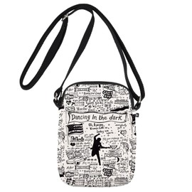 Bruce Fans Crossbody Bag Rock Music Lover Gifts Rock Band Concert Bag Music Album Cellphone Crossbody Purse (Dancing in UK)