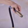 Pirooso Gold and Black Kitchen Faucet, Kitchen Sink Faucet with