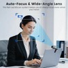 Cámara Web Full HD 4k con micrófono, corrección automática de