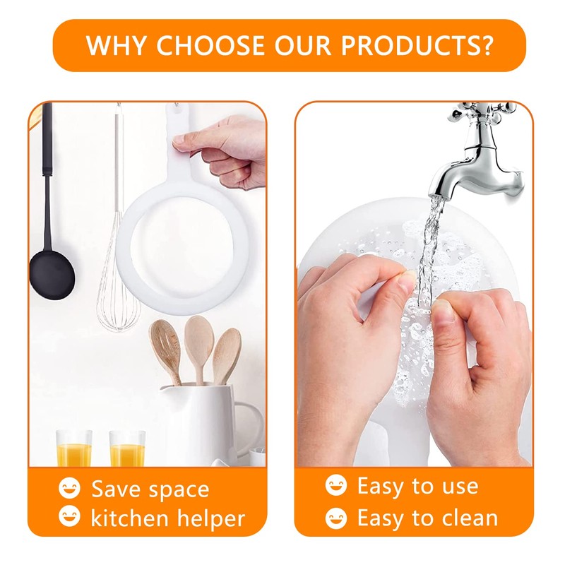 Kitchen Ultra-Fine Nylon Mesh Strainer 5.51 Inch, Plastic Sieve Fine