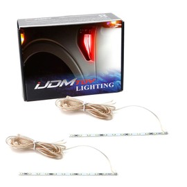 iJDMTOY Brilliant Red LED Background Illumination Lighting Kit Compatible with 2021-up Ford F150 Side Fender Emblem