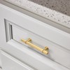 LONTAN 10 Gold Kitchen Handles 160mm Gold Cupboard Handles T-Shaped