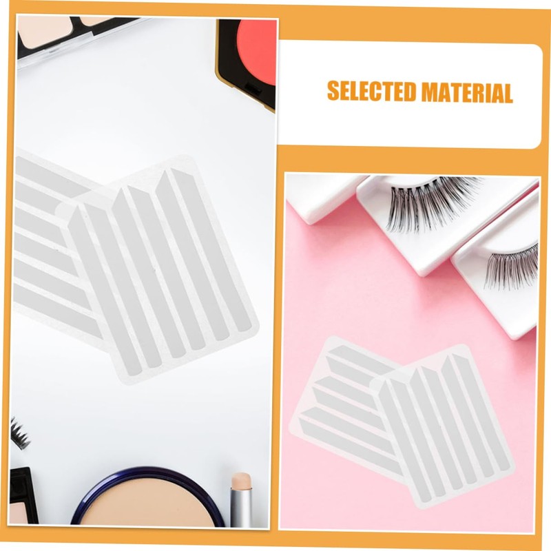Baluue 3sheets Eyelash Perming Pads Lash Lifting Strip for Lash