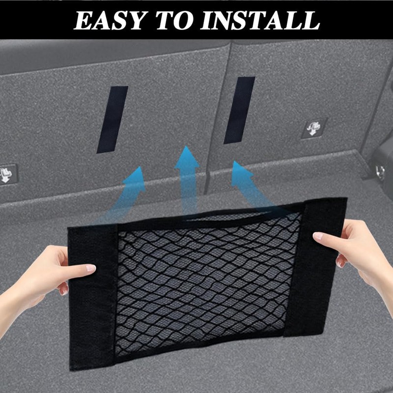 Lecctso 2PCS Small Cargo Net, Cargo Netting, 15.7 X 9.8