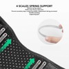 7611 Sports Kneepad Black Breathable Knee Compression Sleeve Adjustable Compression