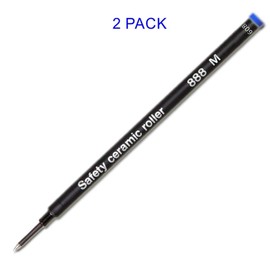 2 Pack - Schmidt 888 Black Medium Rollerball Refill