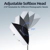 Skytex Softbox Lighting Kit 2Pack, 20x28in Soft Box | 135W