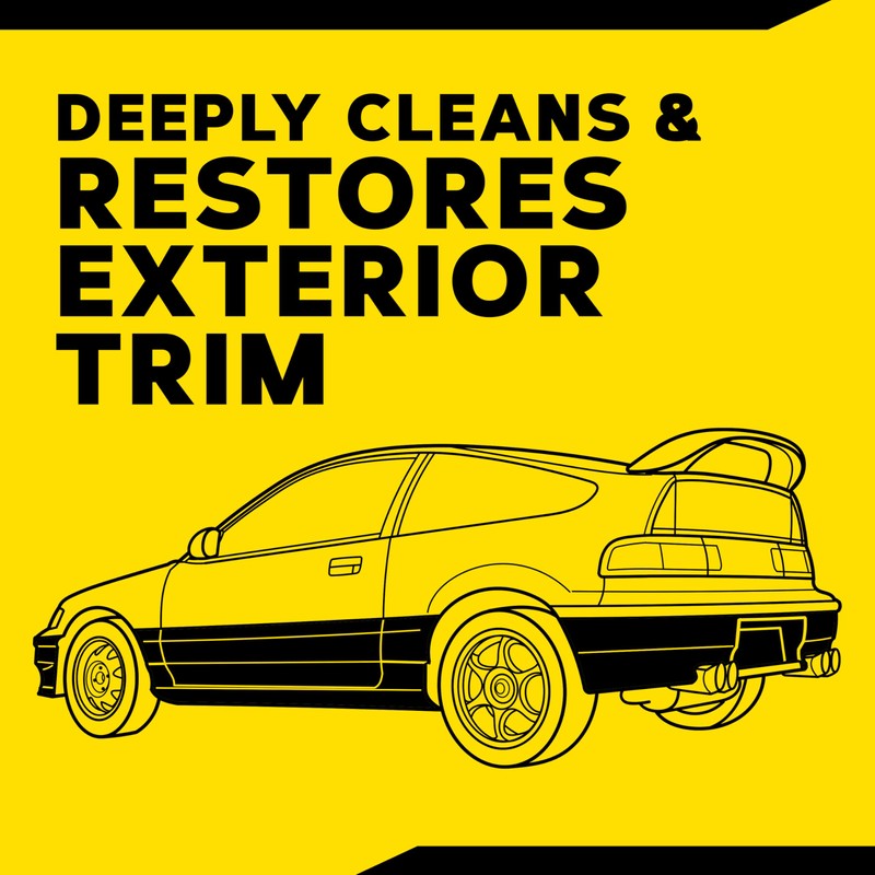Meguiar's Heavy Duty Trim Restoration Kit - Includes a Cleaning