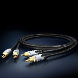 Hicon Ambience HIA-C2C2-0150 RCA Cable Triple Shielded 1.5 m RCA Phono 150 cm